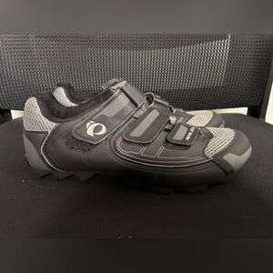 Women's Pearl Izumi All-Road 3 MTB Cycling Bike Shoes Black Size 7.5 / 40